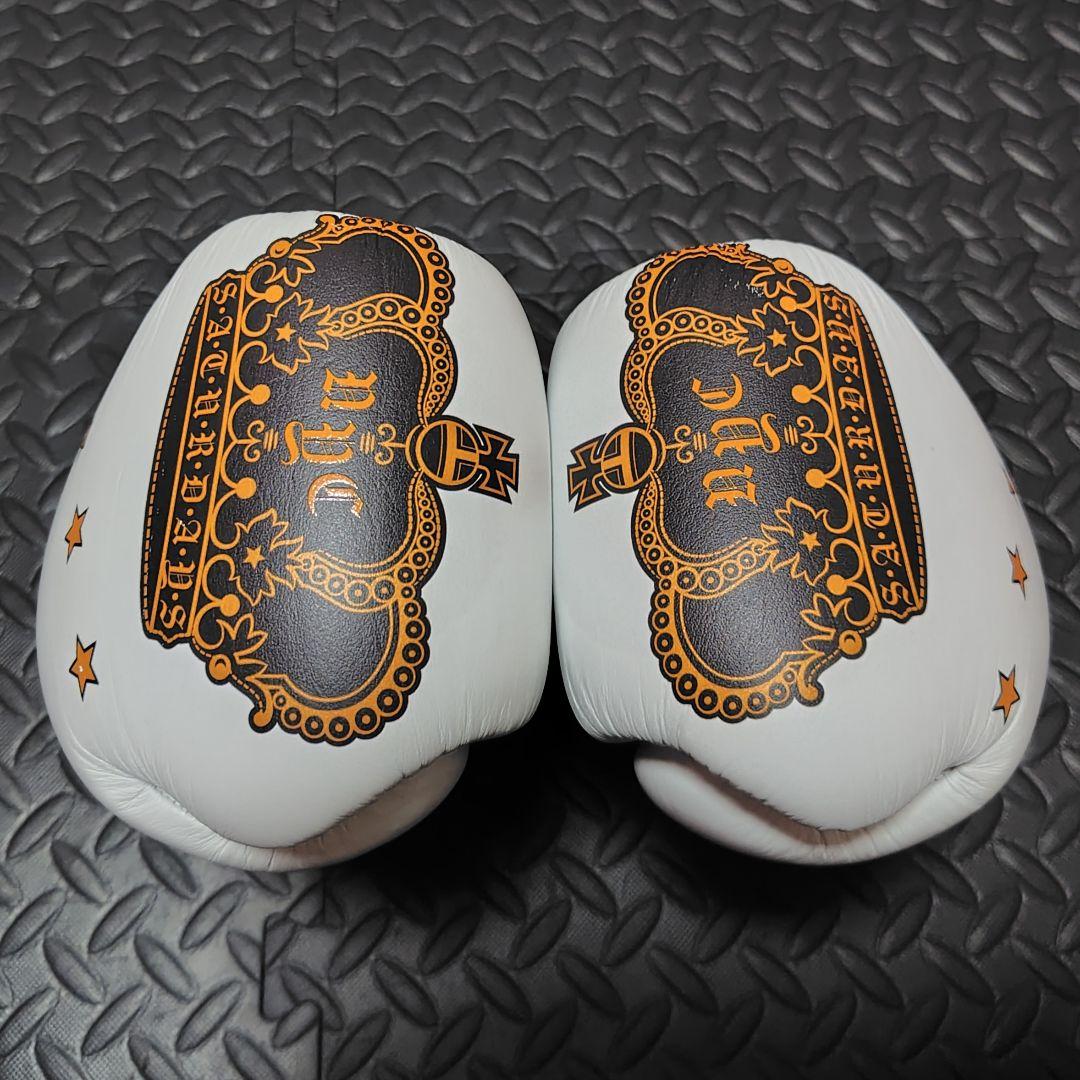 Everlast saturdays NYC コラボ グローブ 白 8オンス