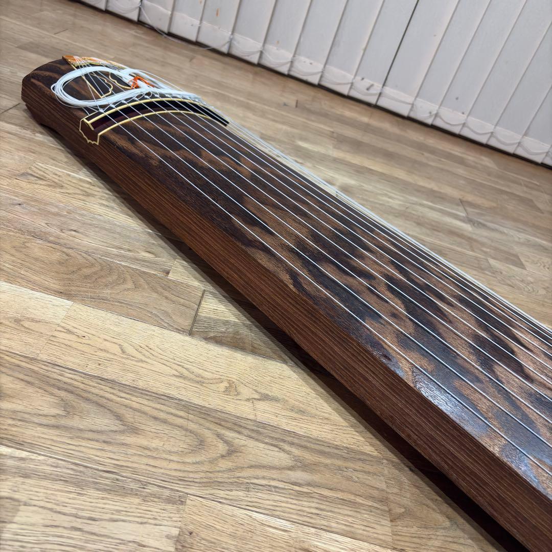 筝 琴 詩絵 蒔絵 13弦 並甲 すだれ彫り 琴柱 カバー 爪 初心者 セット