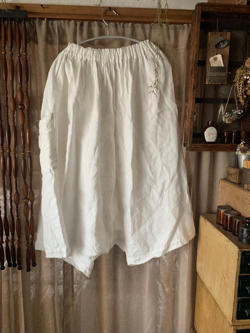 １・作家さんハンドメイド リネン2点セット