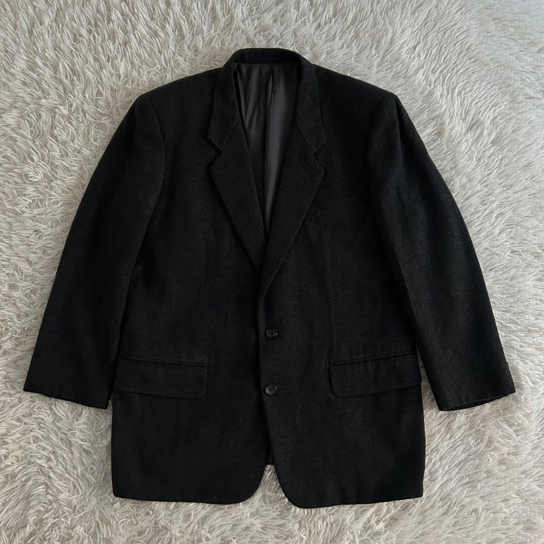 コムデギャルソンオム 田中オム ダブルテーラードジャケット チャコールグレー