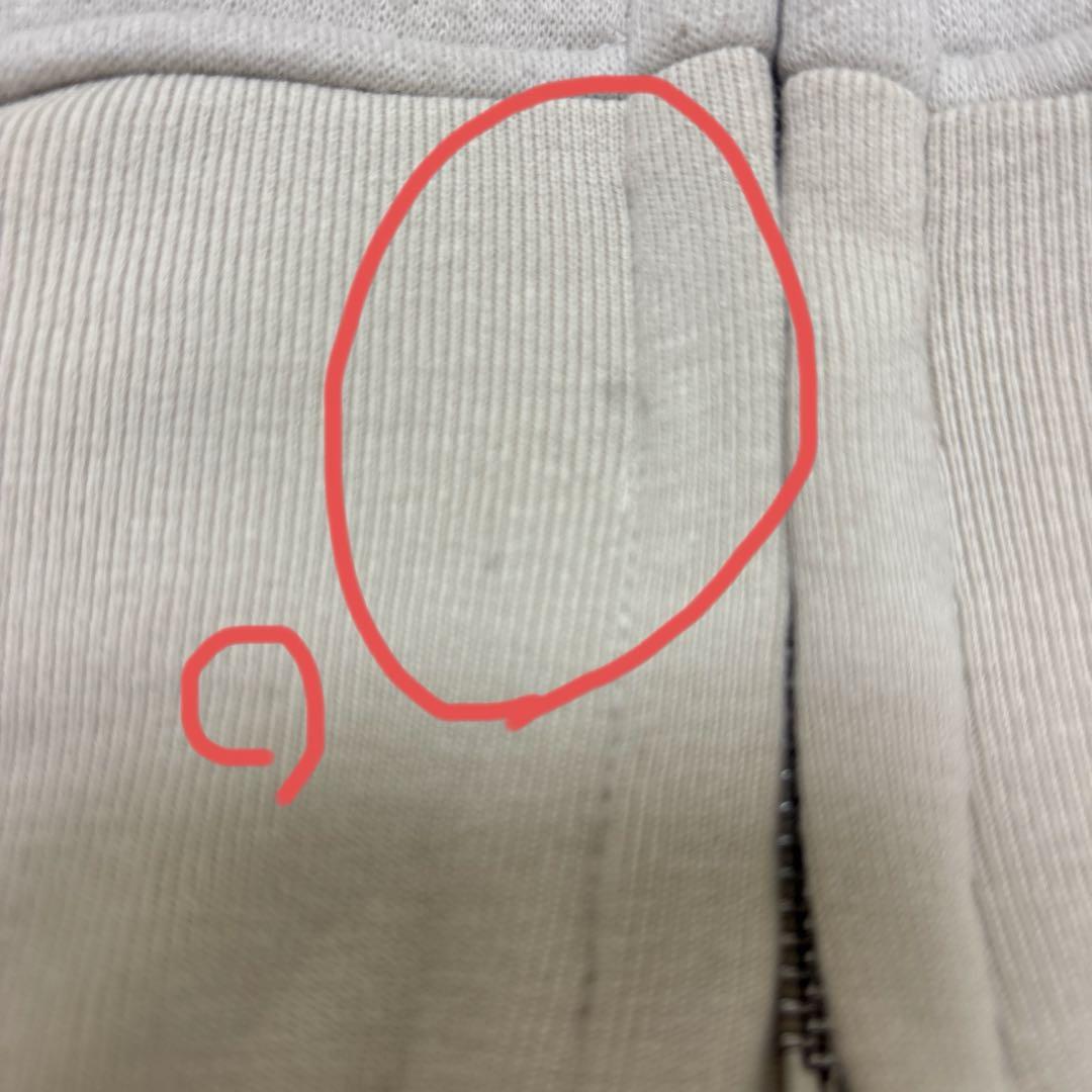 【creme】アメリカーナWIDE FULLZIP HOODIE