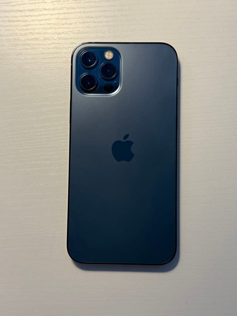 【画面割れあり】Apple iPhone 12 Pro パシフィックブルー