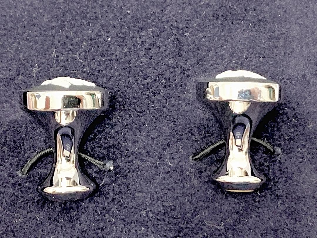 未使用]ウェッジウッド ジャスパーライン カフリンクス カフスボタン 陶器[正規