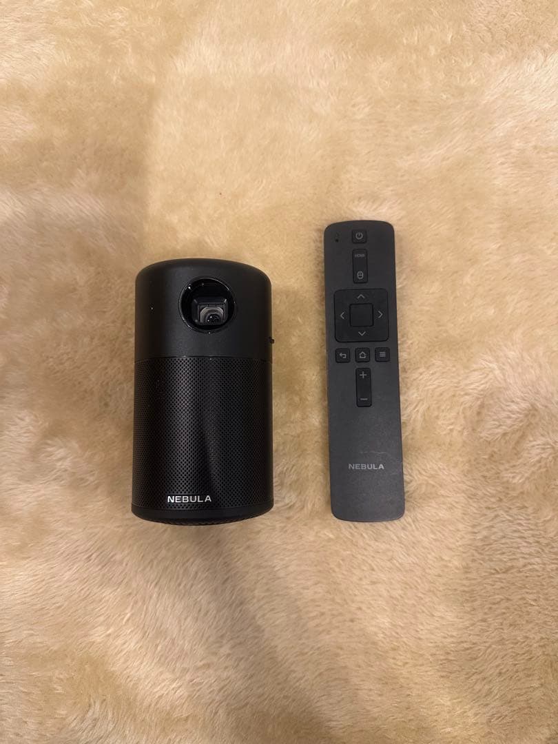 NEBULA capsule proプロジェクター本体 リモコン付き 黒