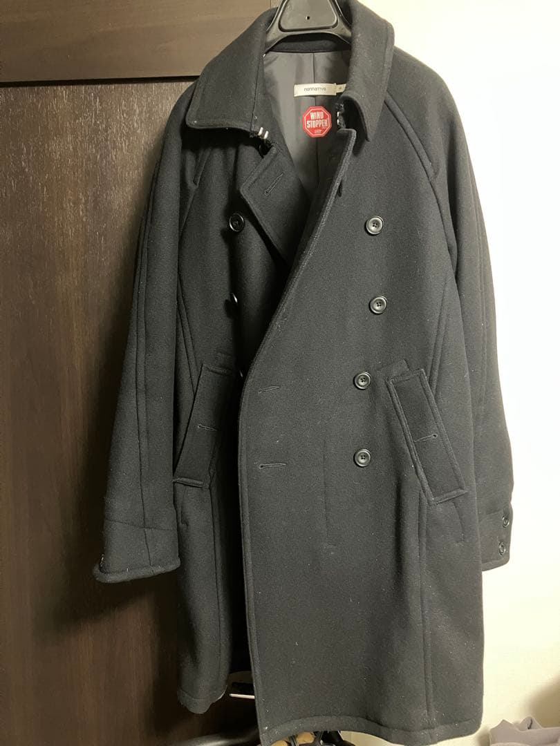 nonnative WIND STOPPER ブラック ピーコート