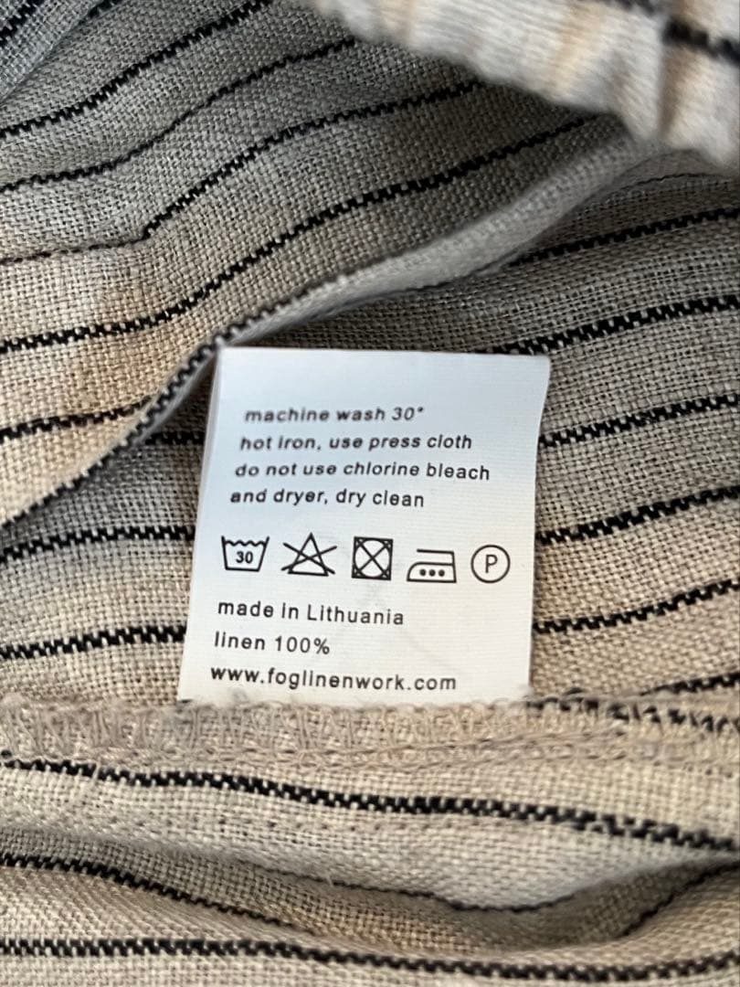 foglinenwork キナル 金子敦子さんコラボ ごきげんパンツ