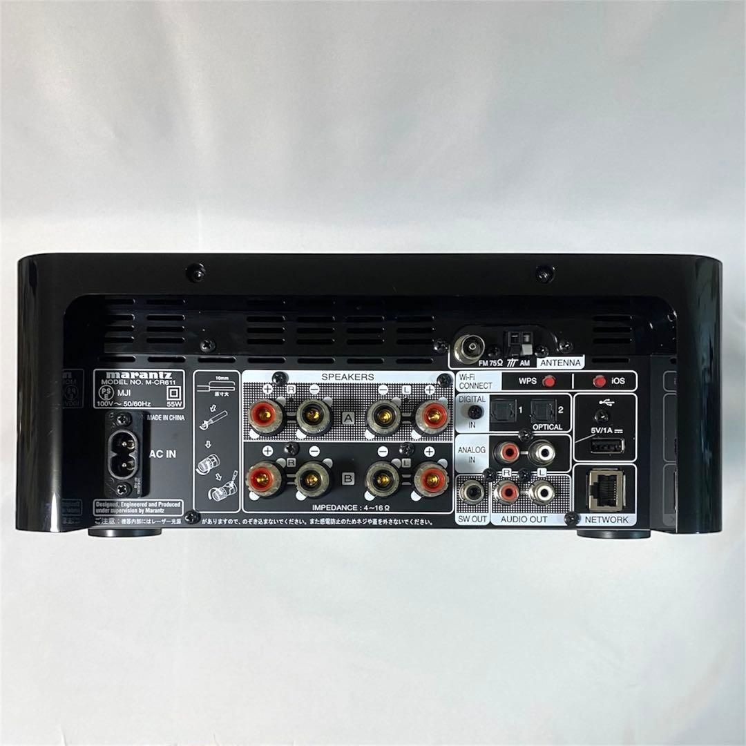 三浦【訳あり】マランツ M-CR611 ネットワークCDレシーバー