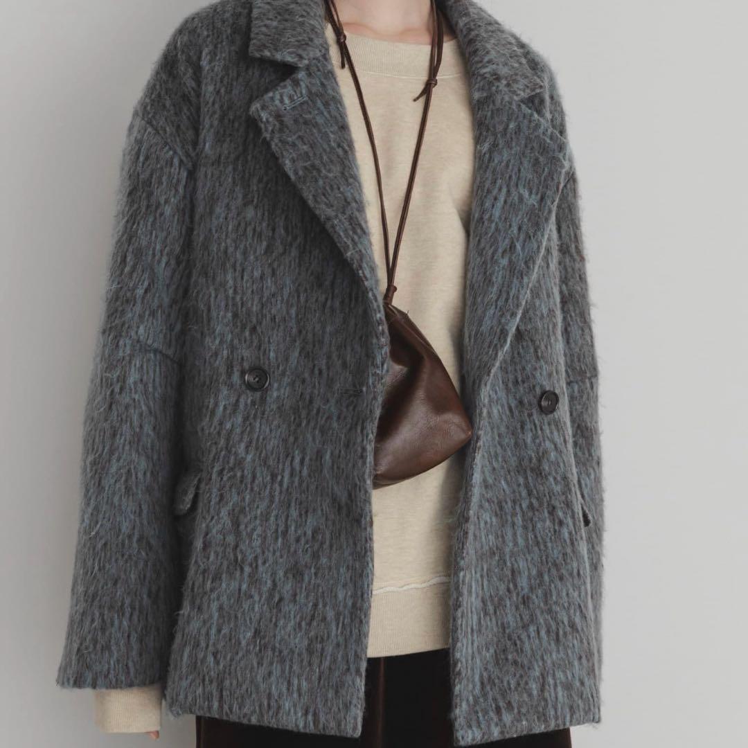 シャギーテーラードジャケット