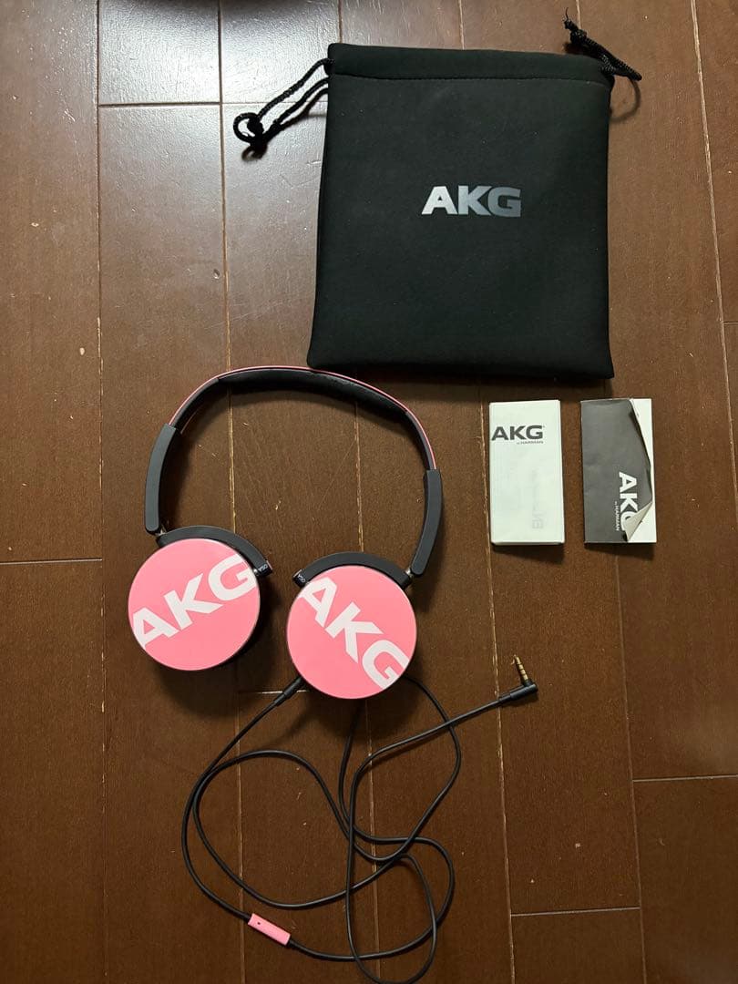 【日本限定モデル】AKG Y50 オンイヤーヘッドホン ピンク