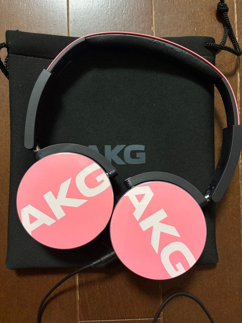 【日本限定モデル】AKG Y50 オンイヤーヘッドホン ピンク