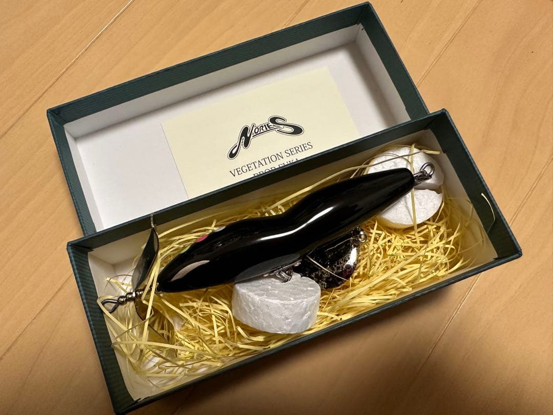 新製品 ノリーズ　PROP FUKA プロップフカ　リアルブラック