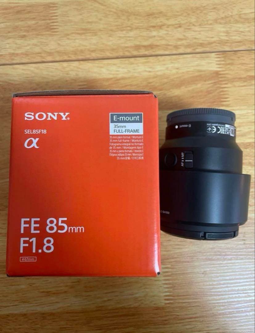 Sony FE 85mm F1.8 レンズ