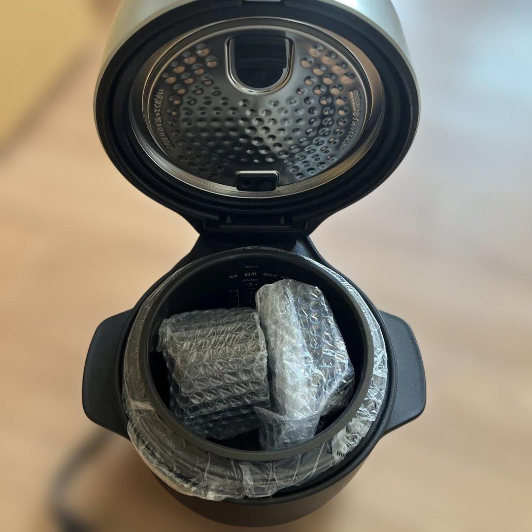 炊飯器・餅つき機 BALMUDA The Gohan K03A-BK