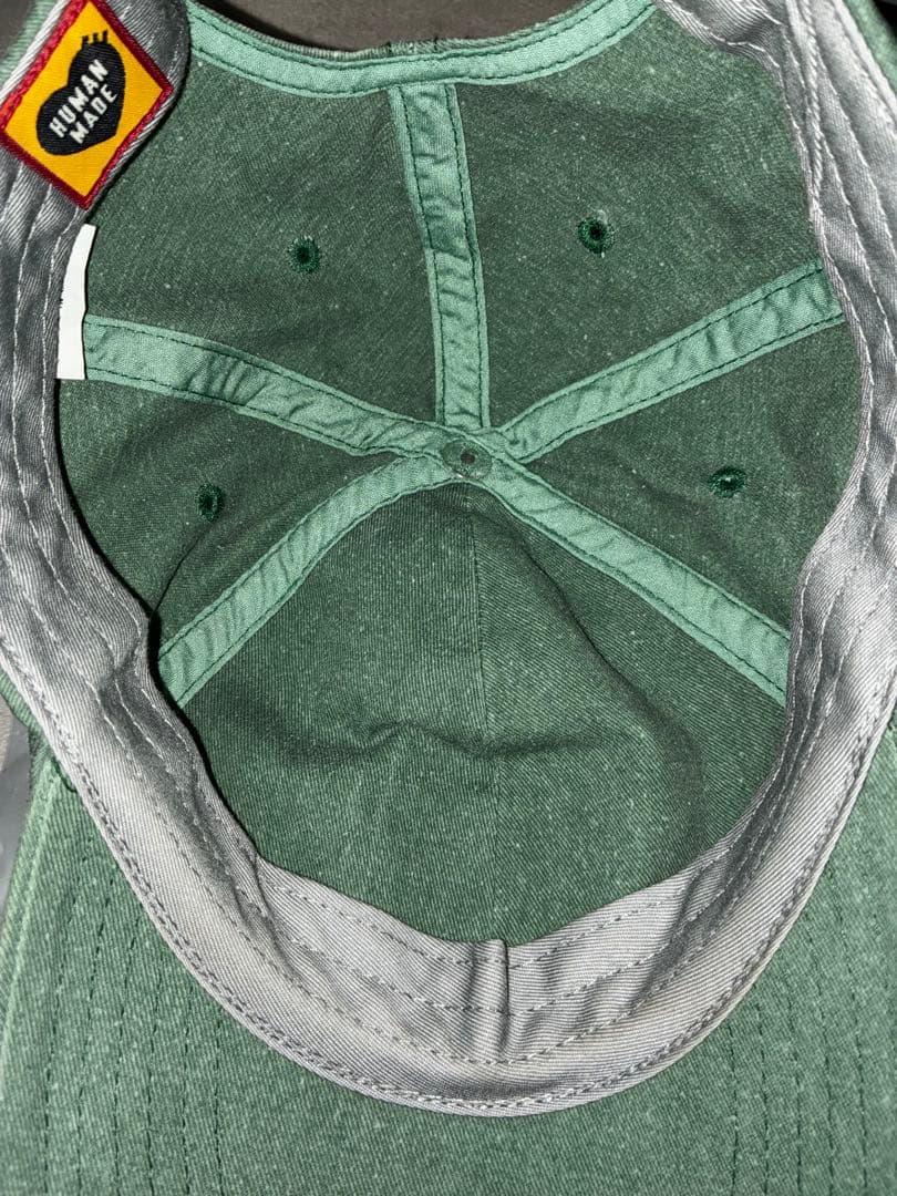 帽子 HUMAN MADE 6 PANEL CAP #1 - GREEN / F