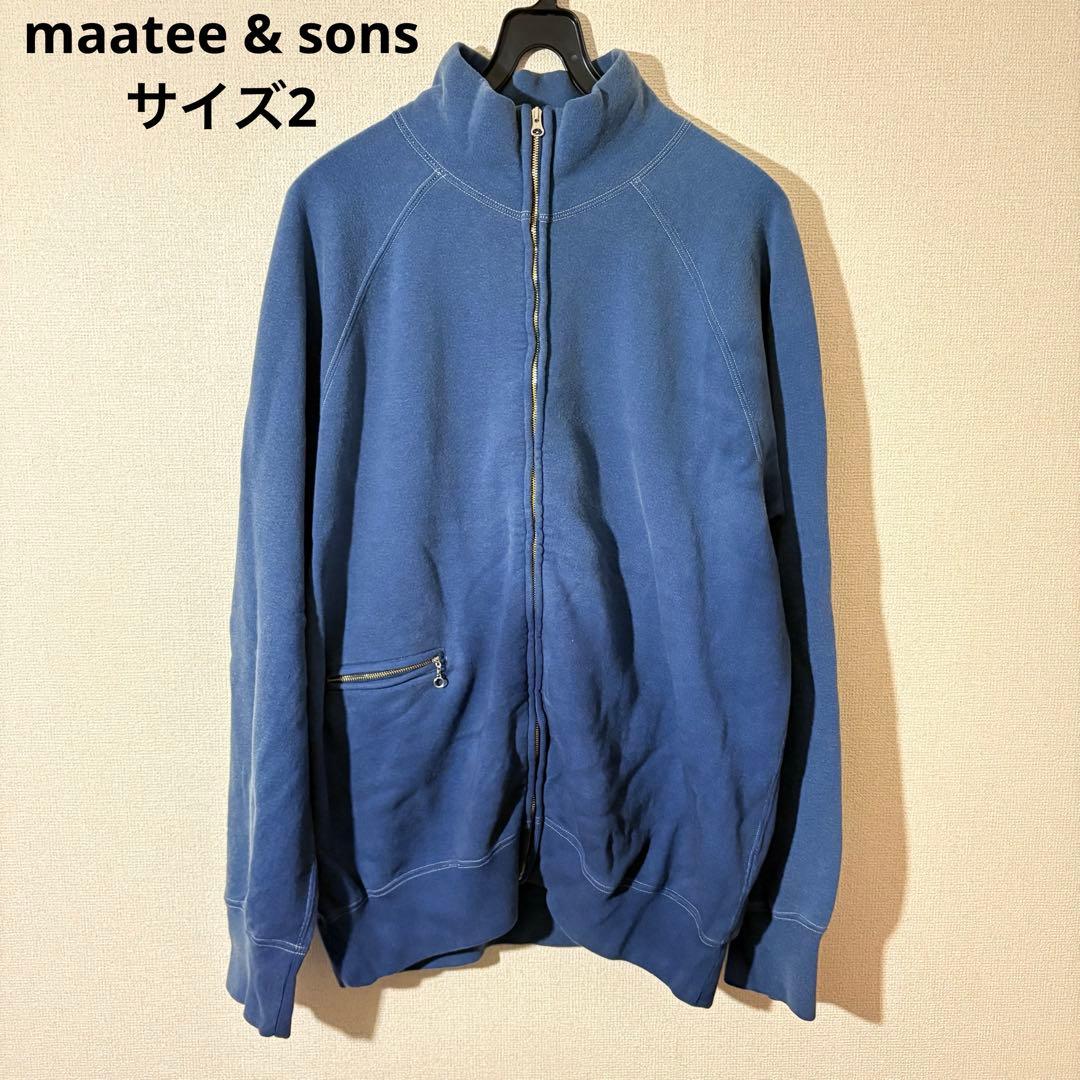 【未使用品】MAATEE&SONS VINTAGE JIP スエット サイズ2