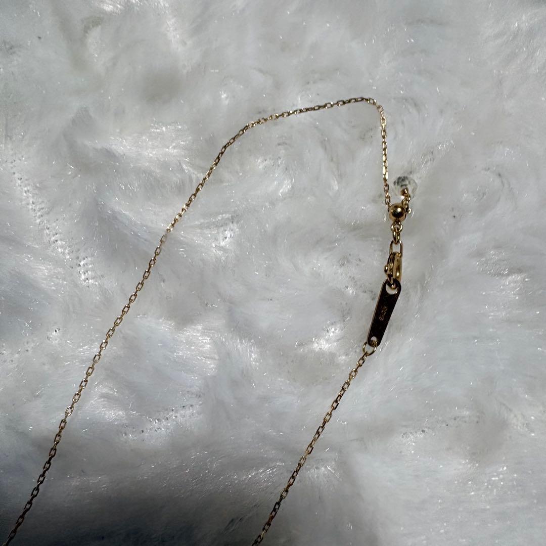 な*ん様 ノジェス ホワイトトパーズ K10ネックレス