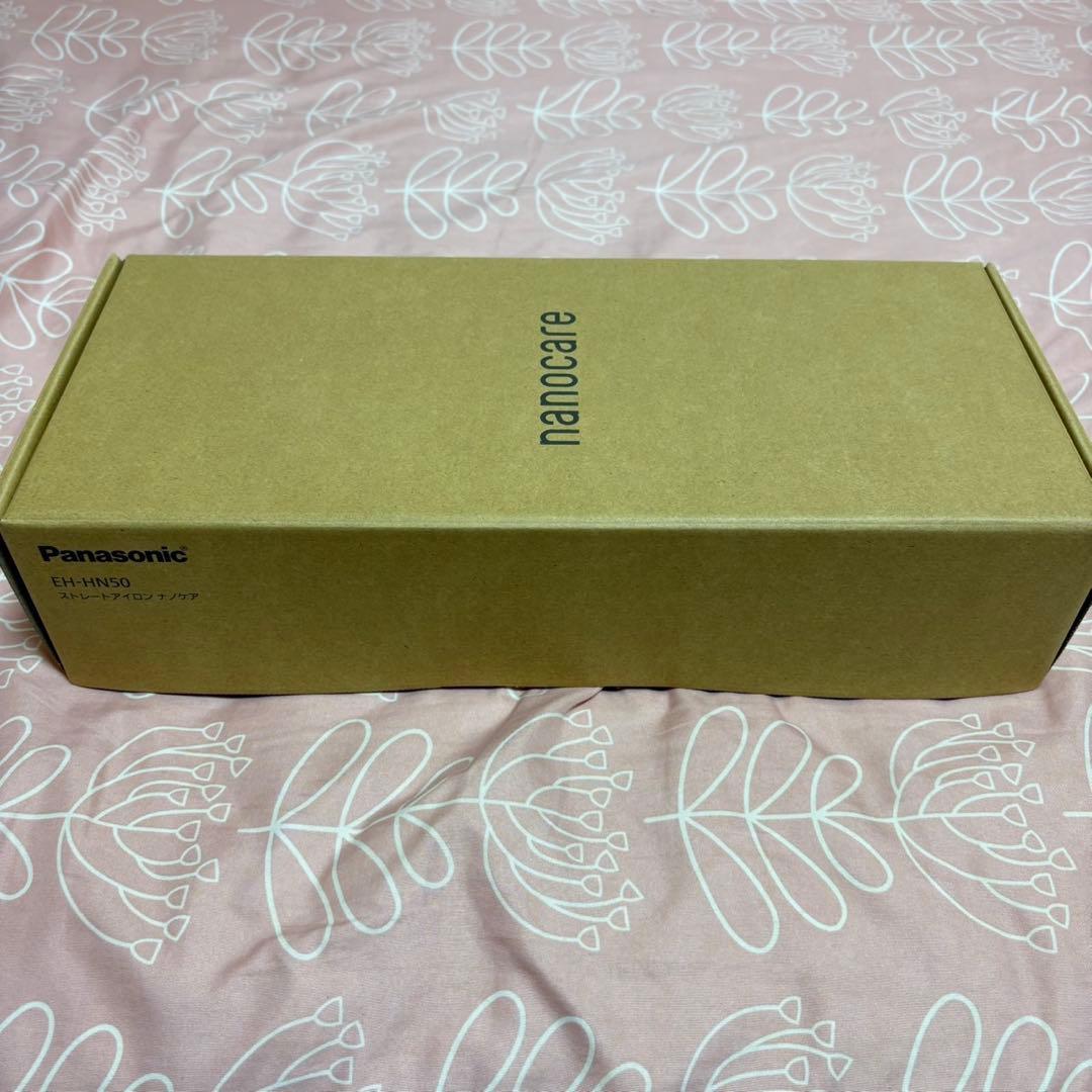 Panasonic ナノケア カールヘアアイロン EH-HN50-W