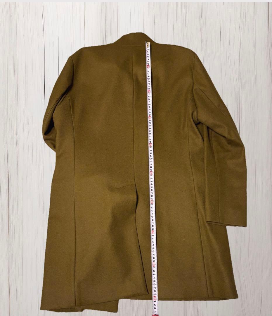 EPOCA UOMO ウール100%スタンドカラーコート