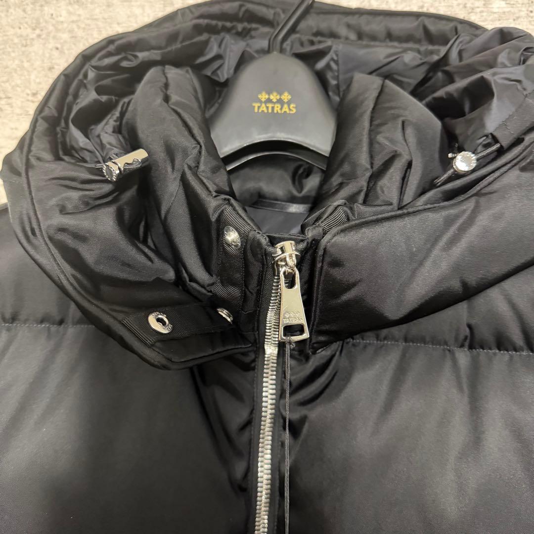 新品　TATRAS タトラス　ダウンベスト　ブラック　メンズ　MELKO 黒