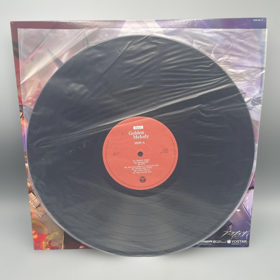 アークナイツ 2周年記念アナログレコード 同願想望 LP 2枚組