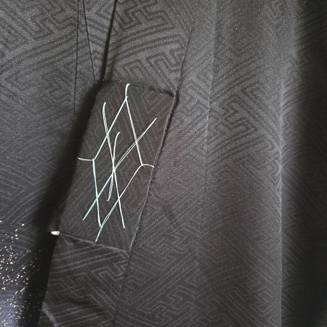 み　　No35. 正絹　男の子お祝い着物　産着長襦袢付き　七五三