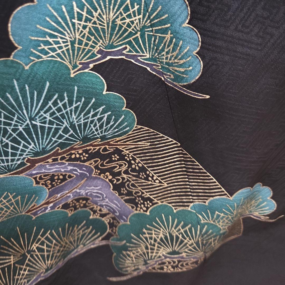 み　　No35. 正絹　男の子お祝い着物　産着長襦袢付き　七五三