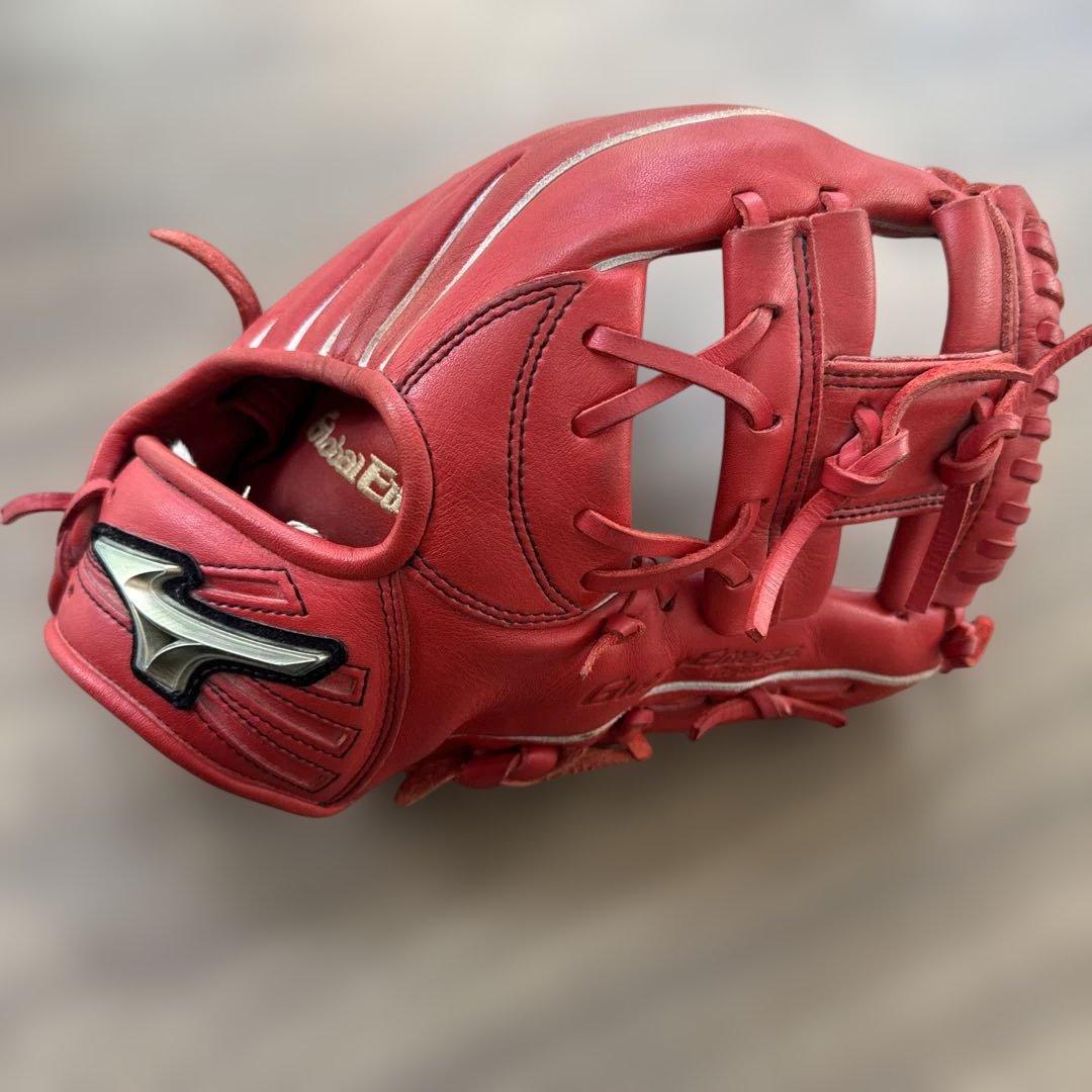 【湯もみ型付け済】ミズノGlobal Elite 少年軟式用 坂本勇人モデル