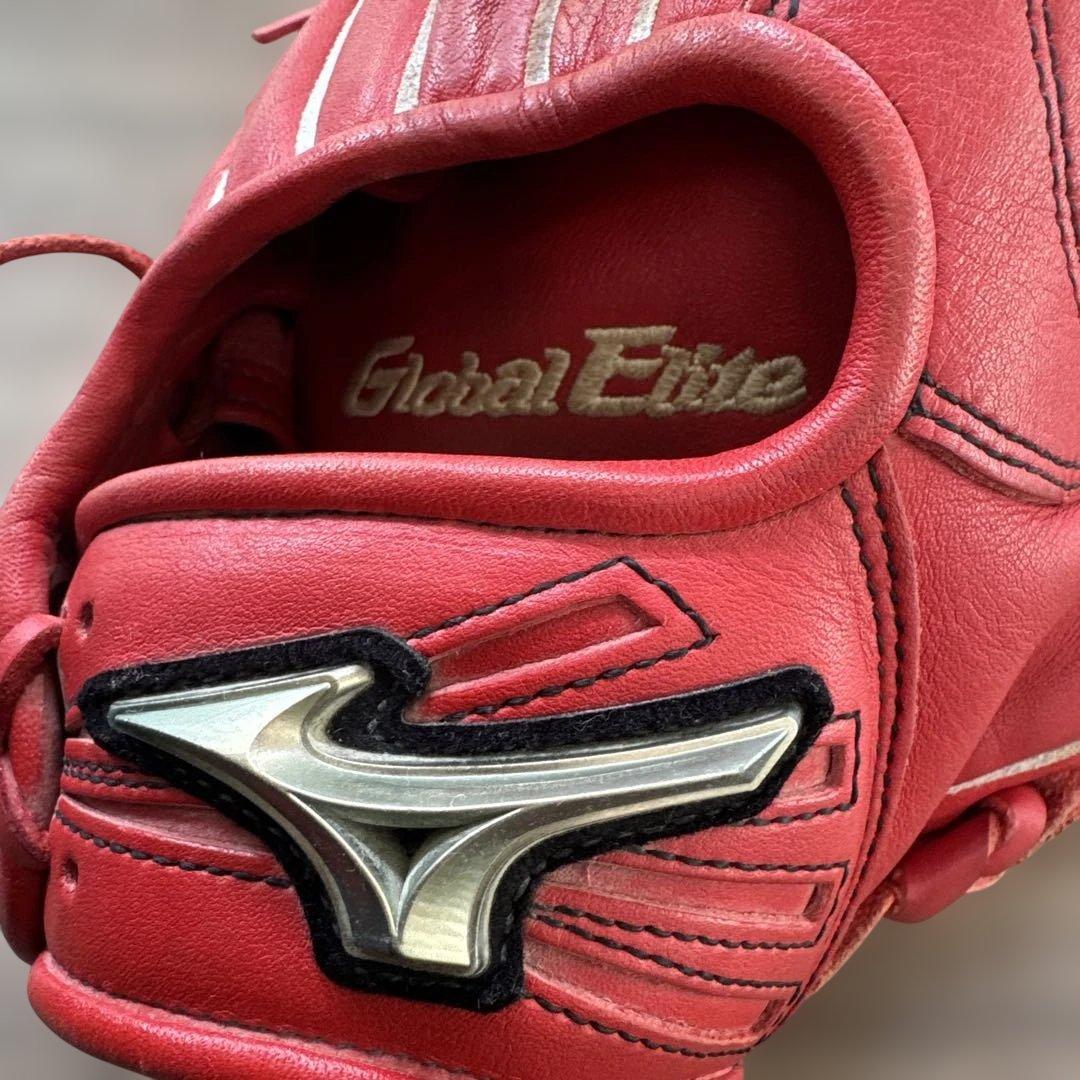 【湯もみ型付け済】ミズノGlobal Elite 少年軟式用 坂本勇人モデル