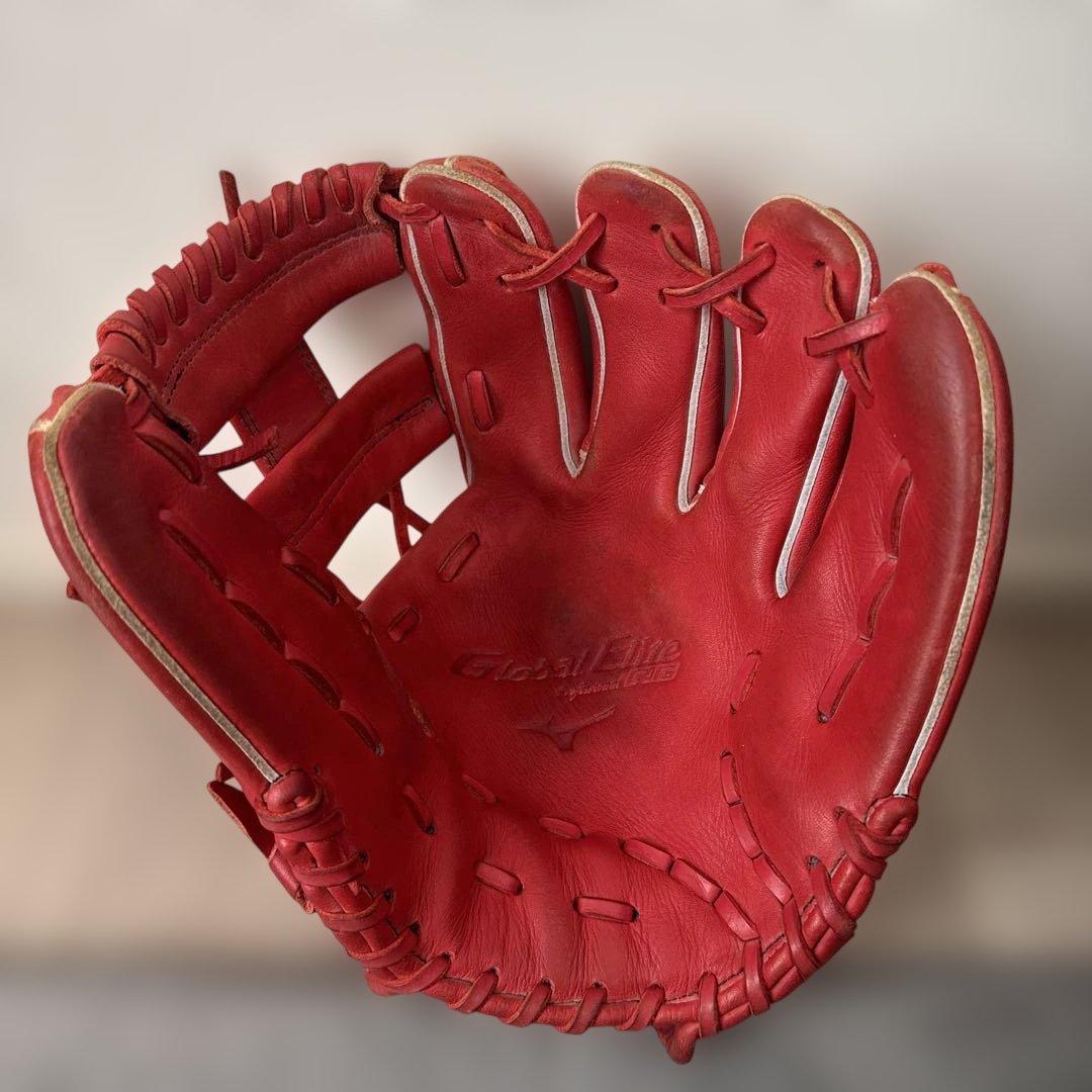 【湯もみ型付け済】ミズノGlobal Elite 少年軟式用 坂本勇人モデル