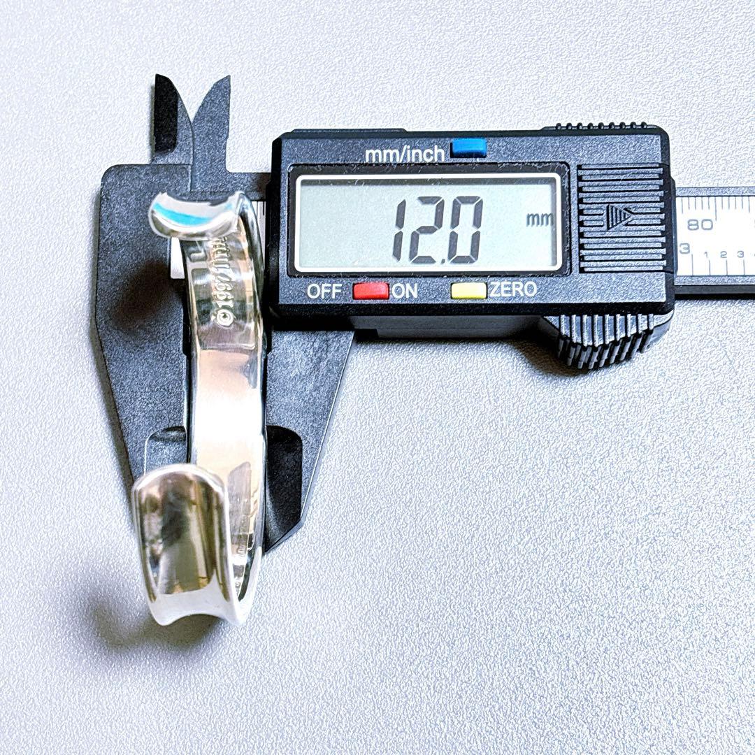 【美品】ティファニー ナローカフ ワイドバングル ブレスレット SV925