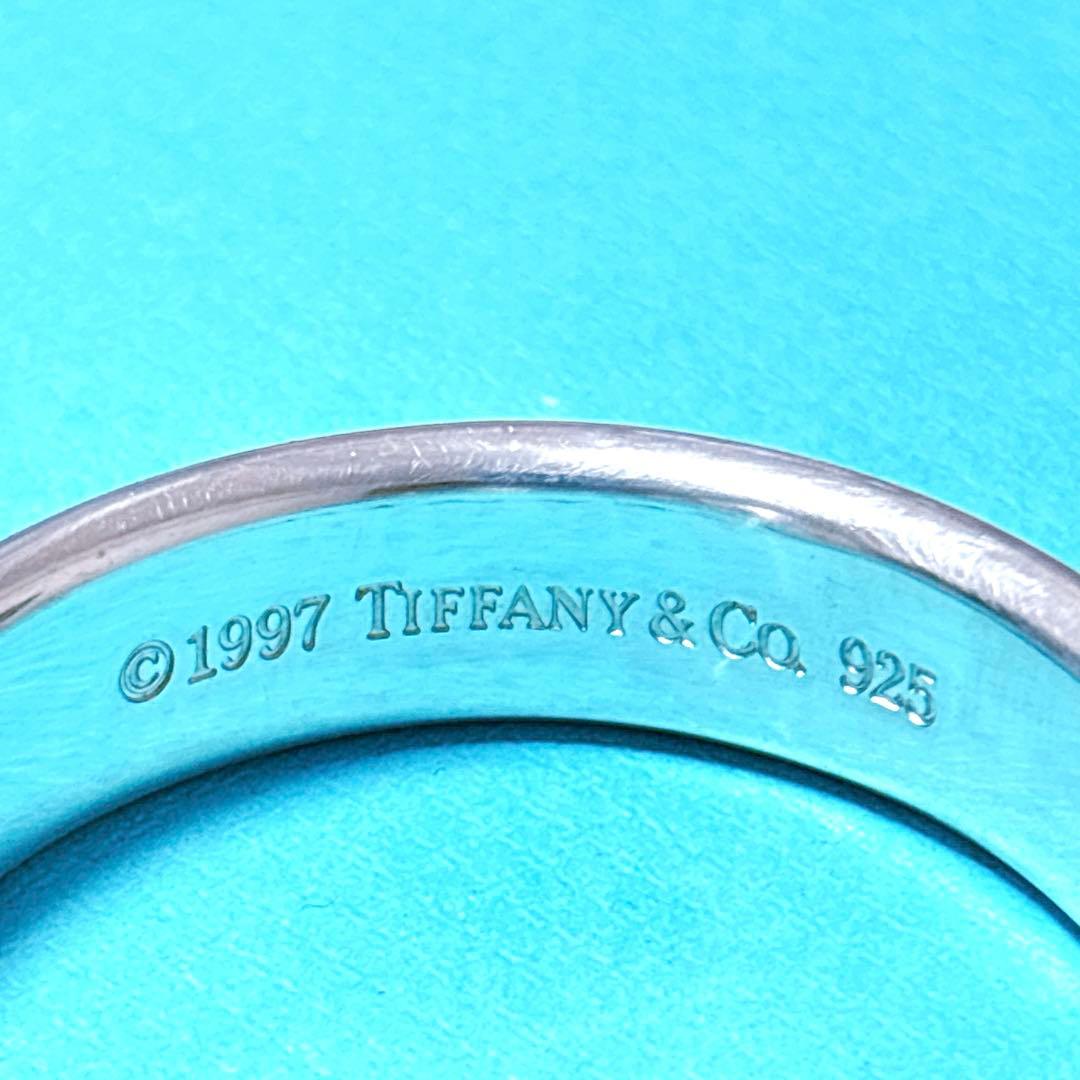 【美品】ティファニー ナローカフ ワイドバングル ブレスレット SV925
