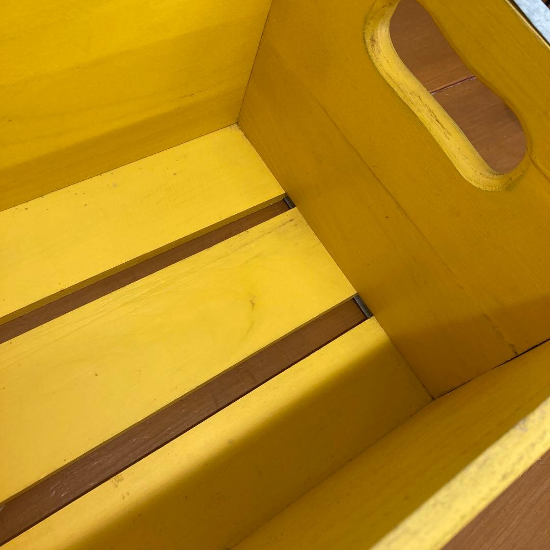 N391① ビンテージ ウッドクレート SQUIRT スクワート・ボーイ レトロ