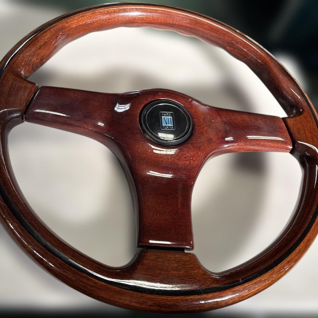Nardi ND ウッド ステアリング 3本スポーク