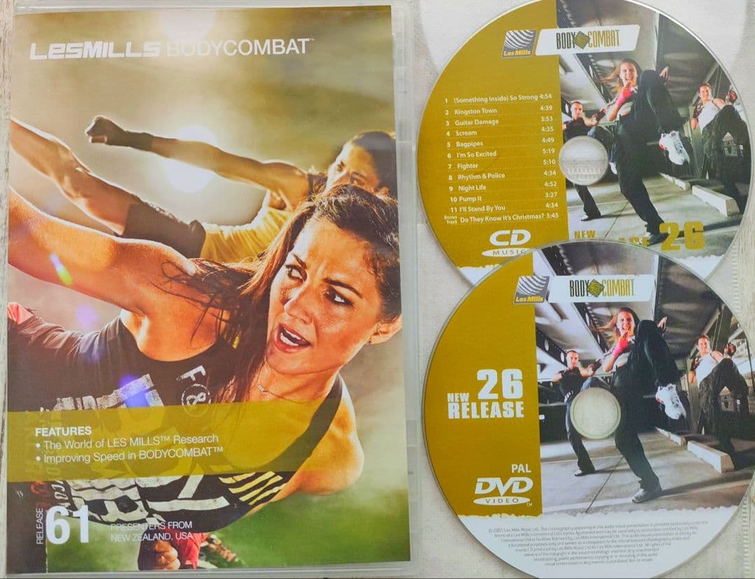 スポーツ・フィットネス BODYCOMBAT 26 61 CDDVD