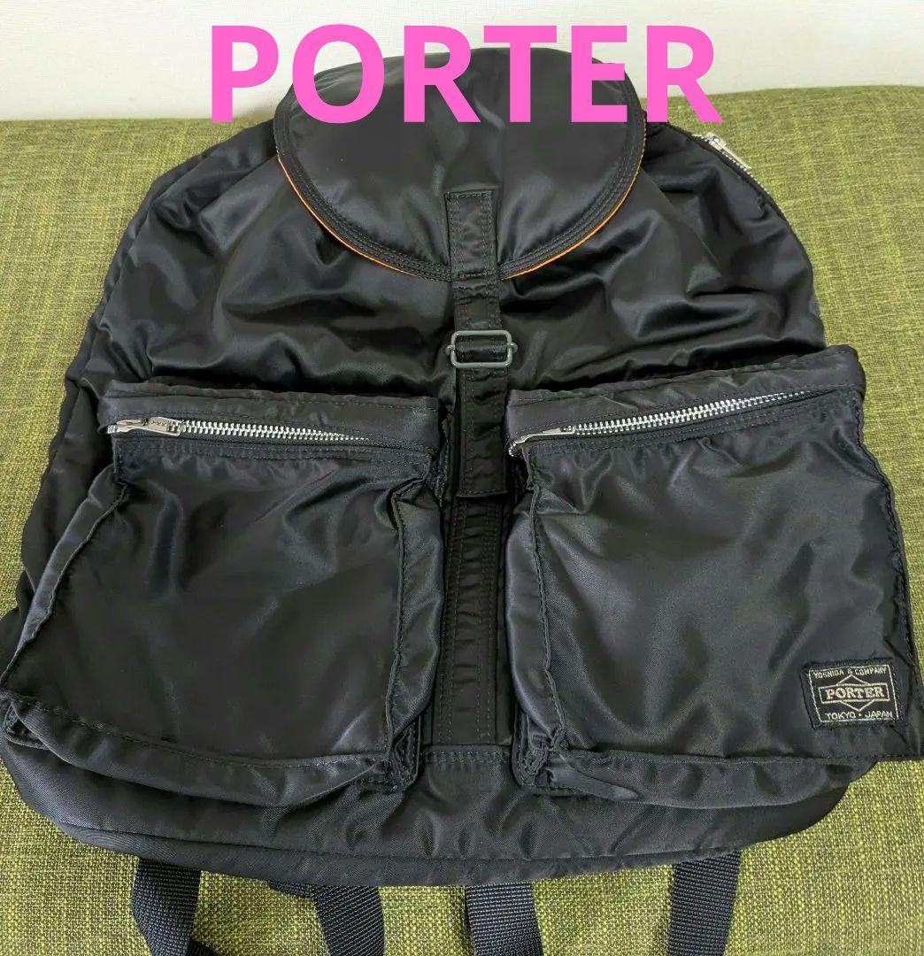 【廃盤】【希少】ポータータンカー リュック 大容量 A4可 ブラック 吉田カバン