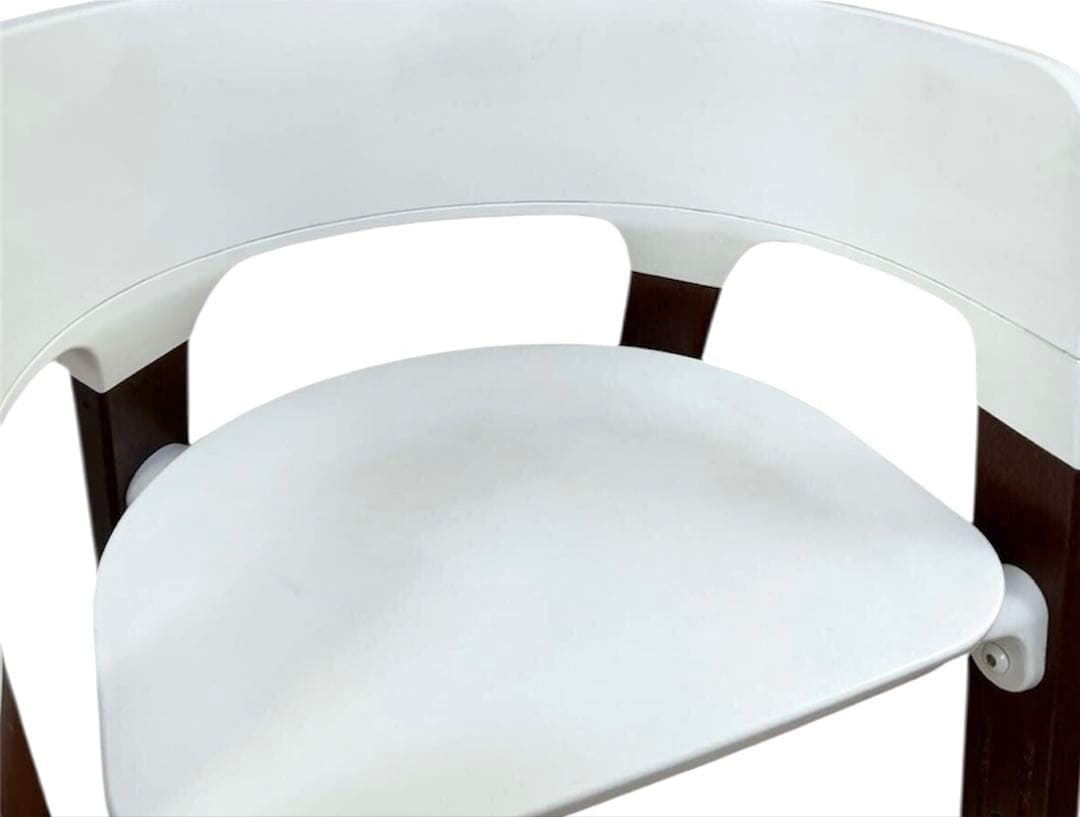 【ストッケ】Stokke ステップス チェア ホワイト/ブラウン