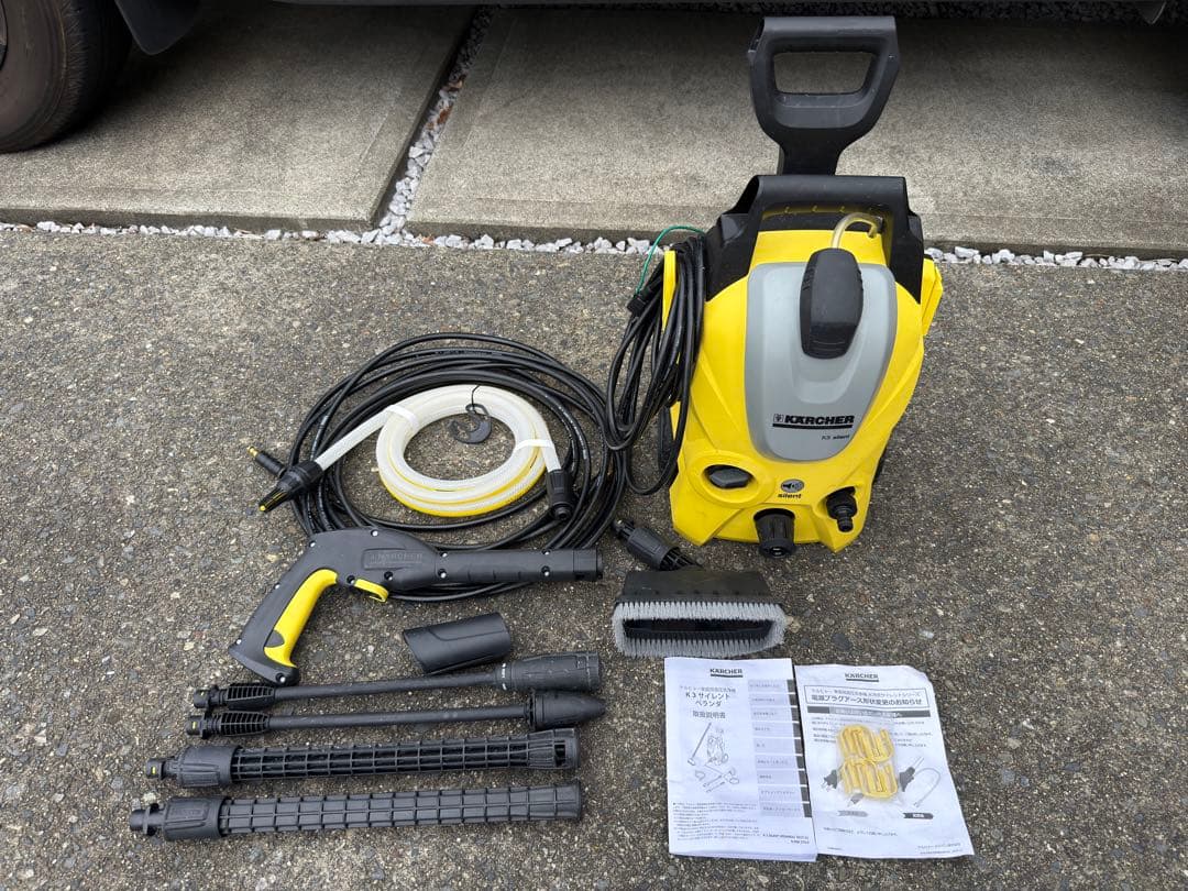 【付属品完備】ケルヒャー　KARCHER K3 サイレント ベランダ