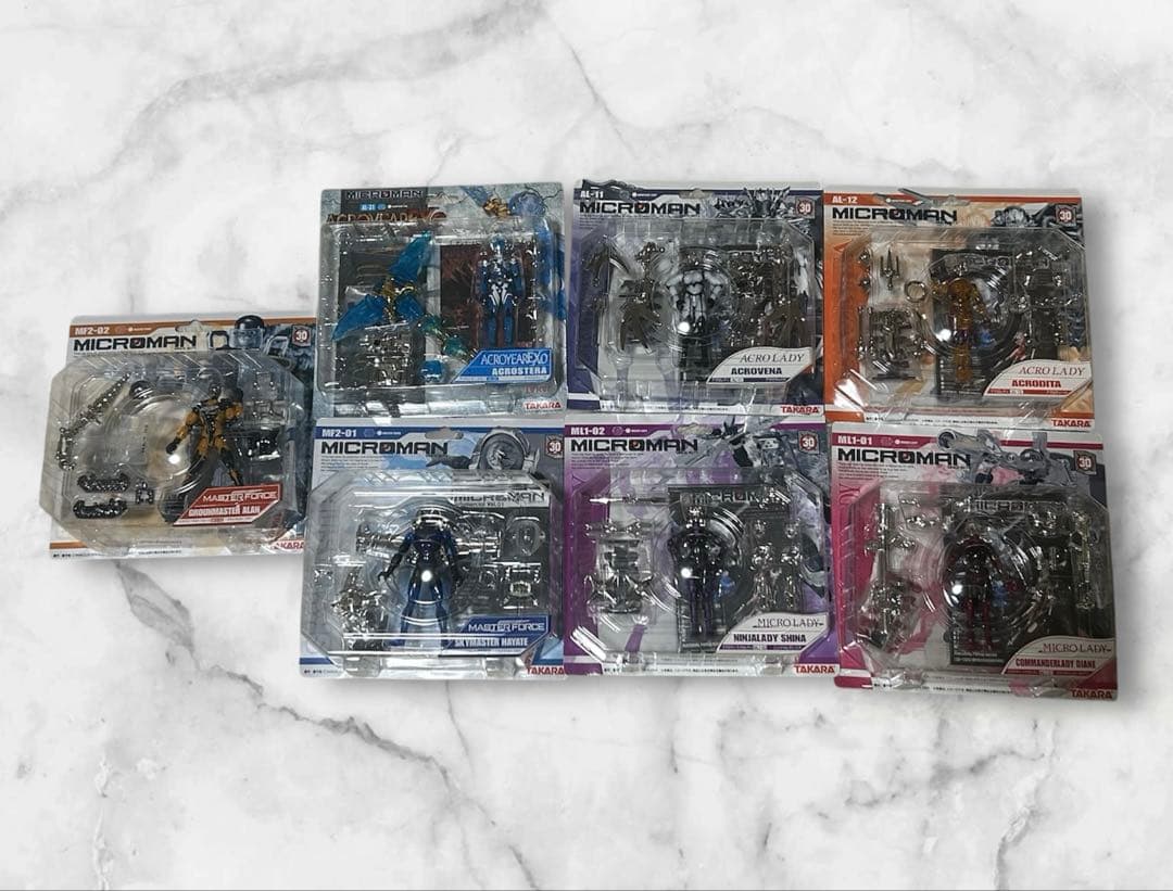 未開封 ミクロマン まとめ売り