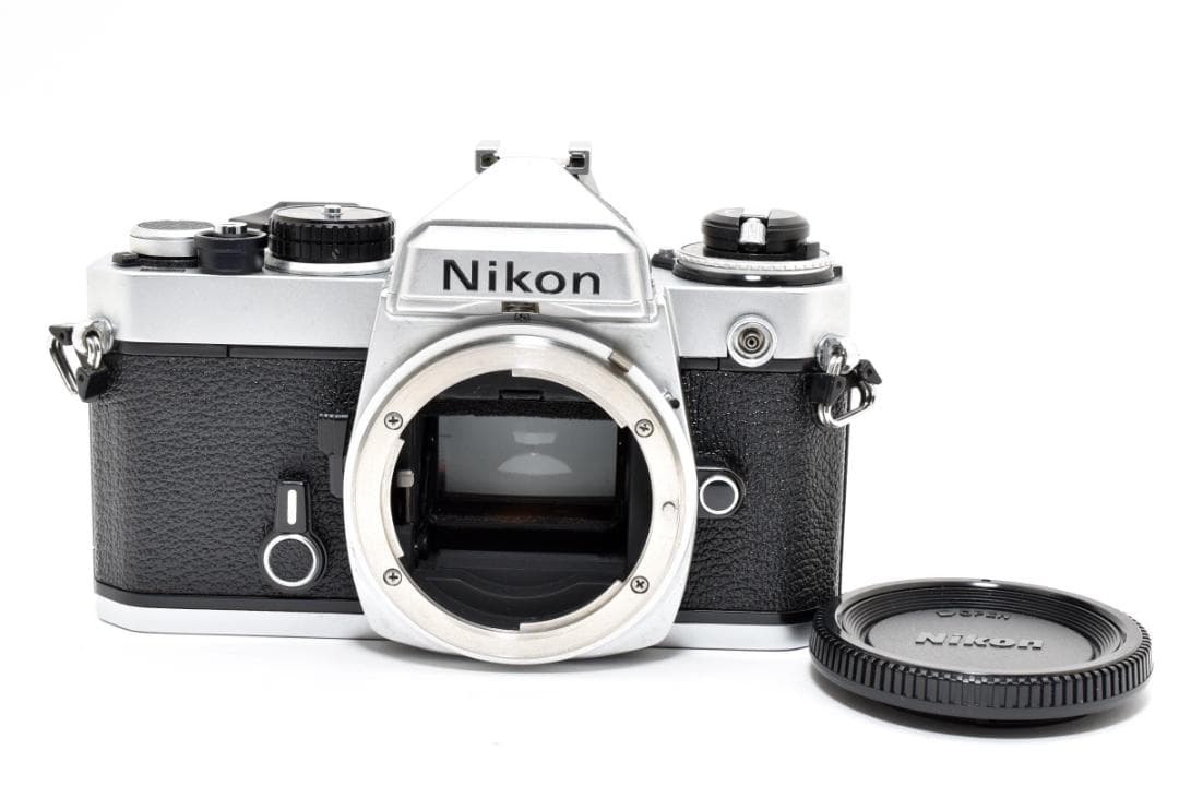 超美品 NIKON FE シルバー フィルムカメラ　モルト新品交換済 H254