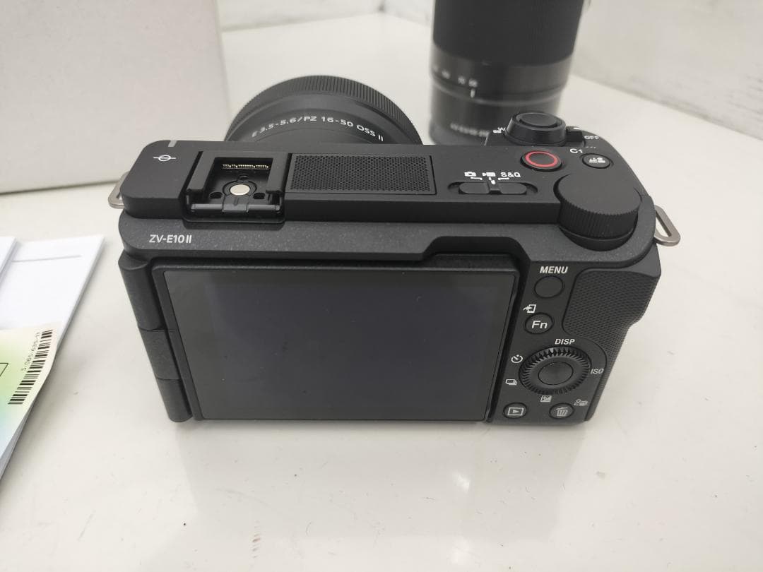 SONY ZV-E10 II　ダブルズームレンズキット　ブラック