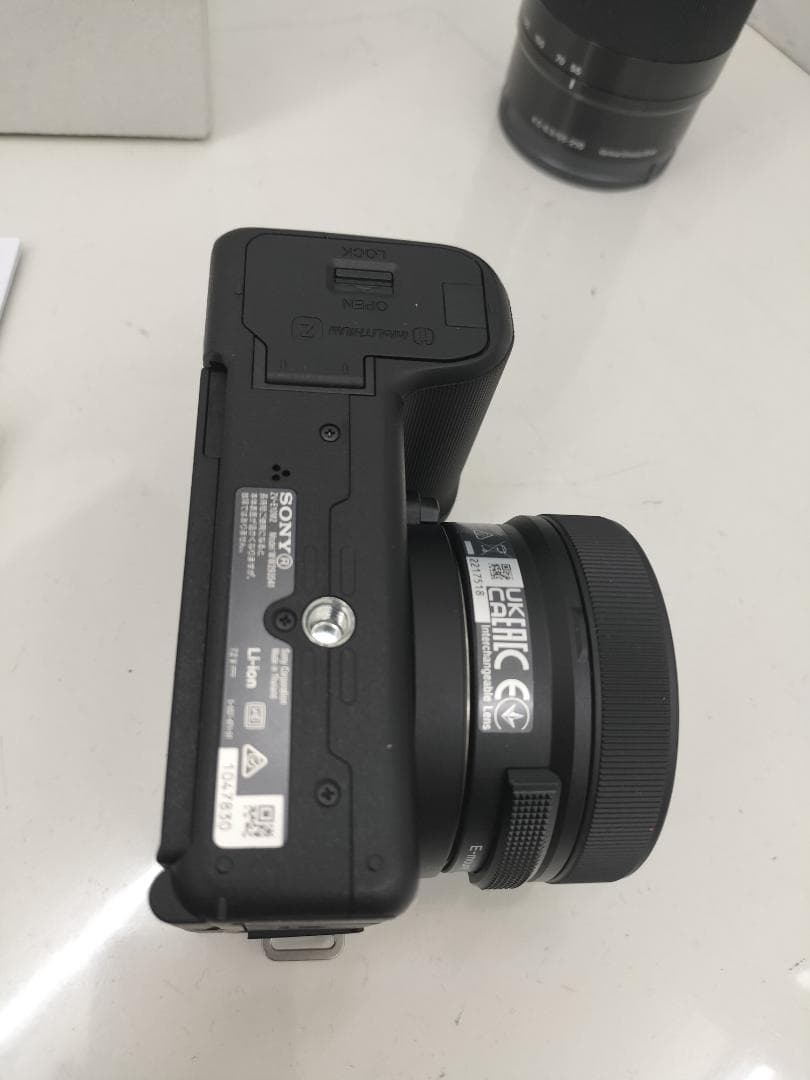 SONY ZV-E10 II　ダブルズームレンズキット　ブラック