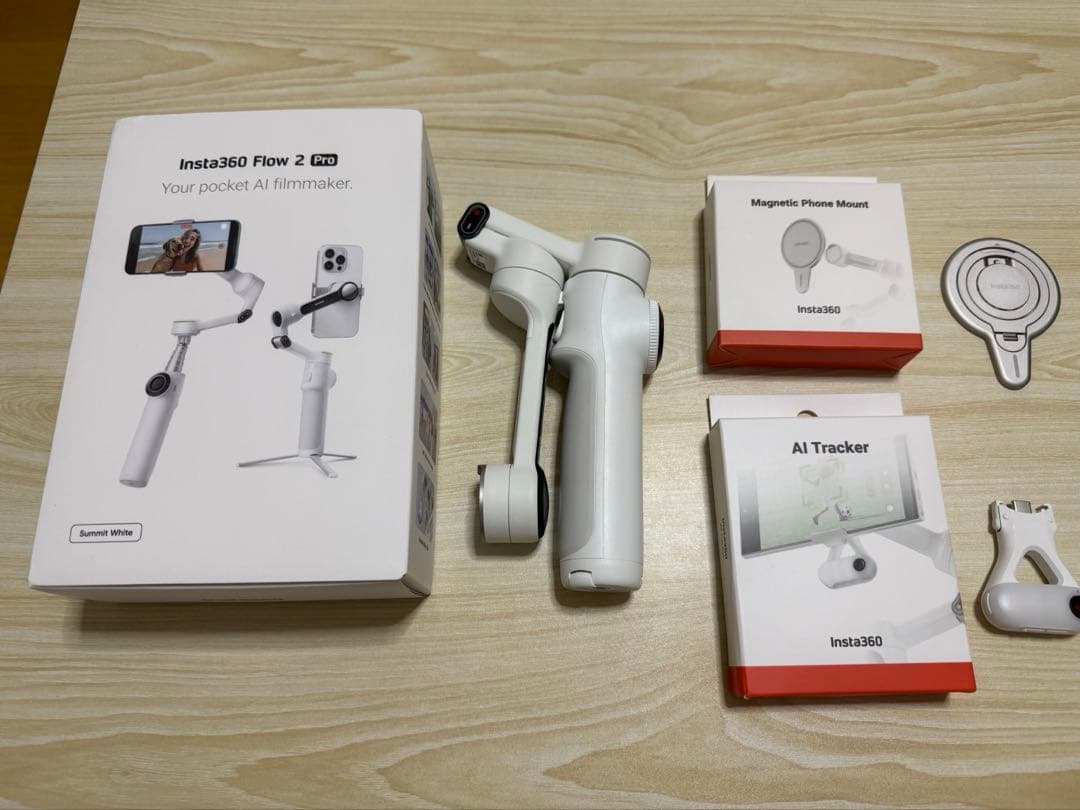 Insta360 Flow2 Pro 白 aiトラッカーキット