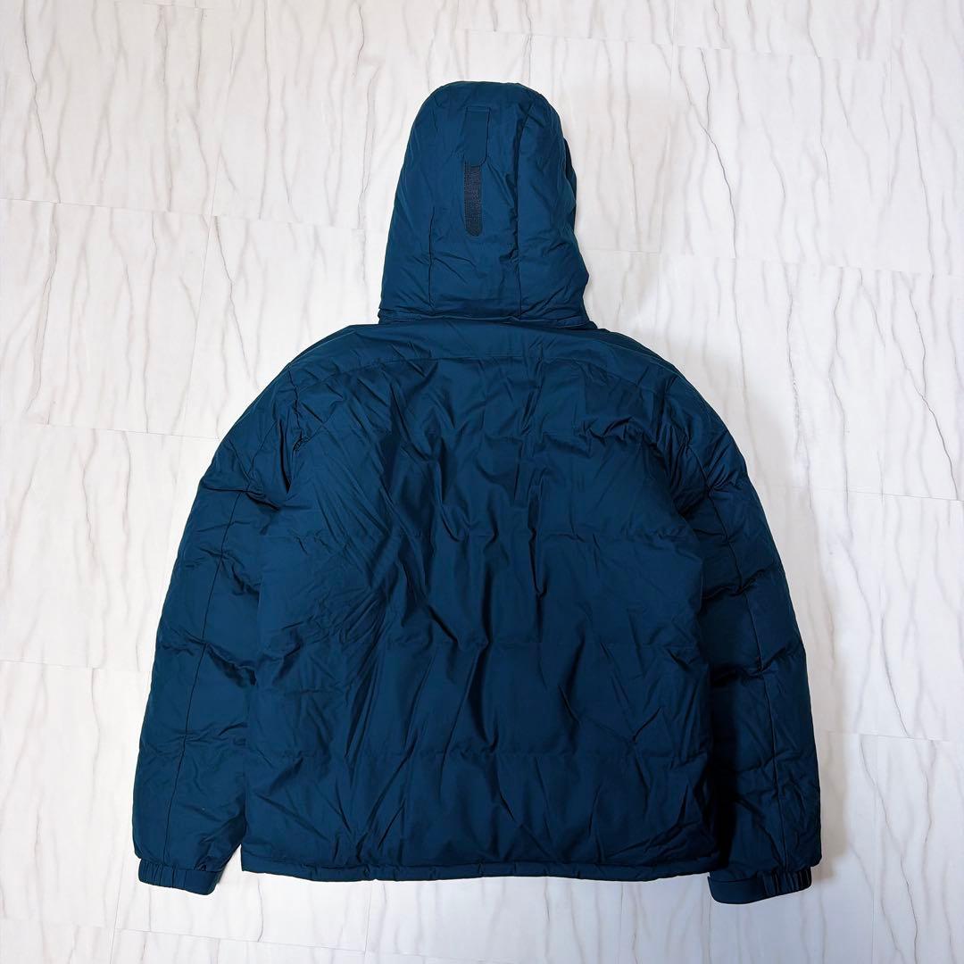 モンベル パーマフロストダウンパーカ ドローコード ネイビー メンズ Lサイズ