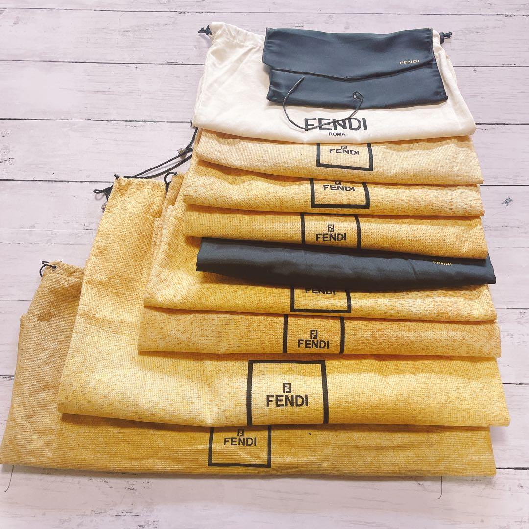 H2981 FENDI フェンディ　大 収納　保存袋　袋　バッグ　まとめ