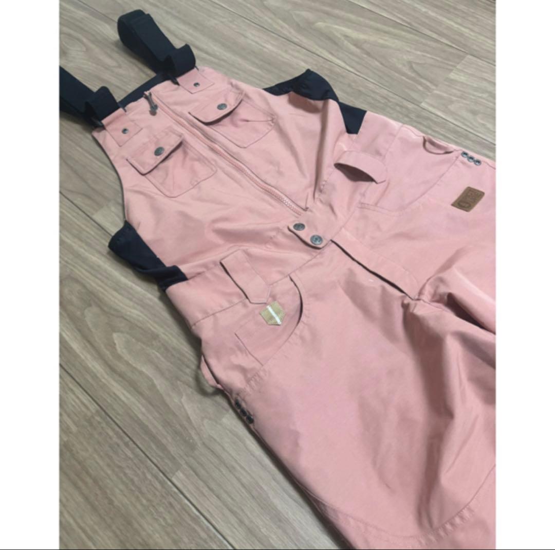 【PICTURE 】スノーボードビブパンツ　パウダーシーズン、春シーズン2way