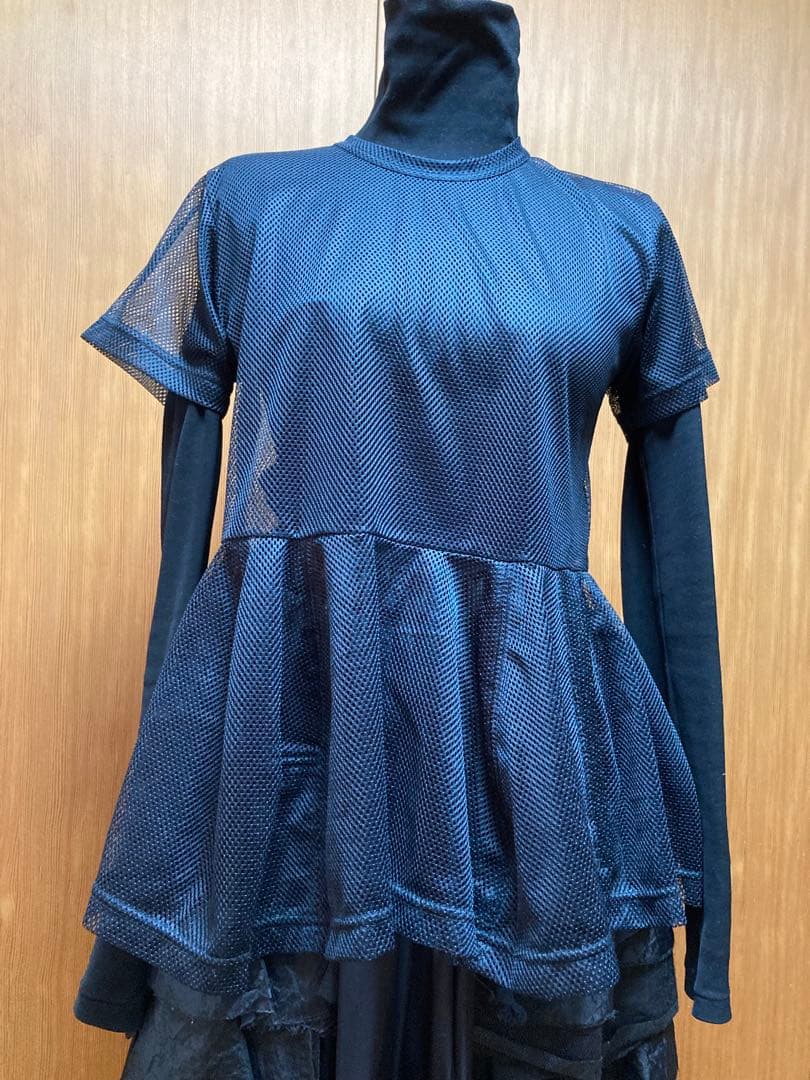 コムデギャルソン　メッシュ半袖Tシャツ