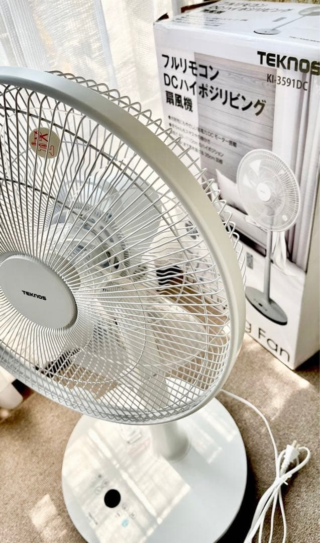 DCハイ-リビング扇風機 テクノス DC上位機種