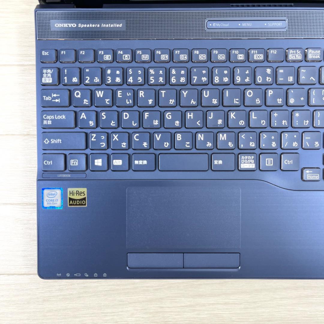 富士通 第8世代i7 新品SSD512＋HDD1T RAM16 ノートパソコン