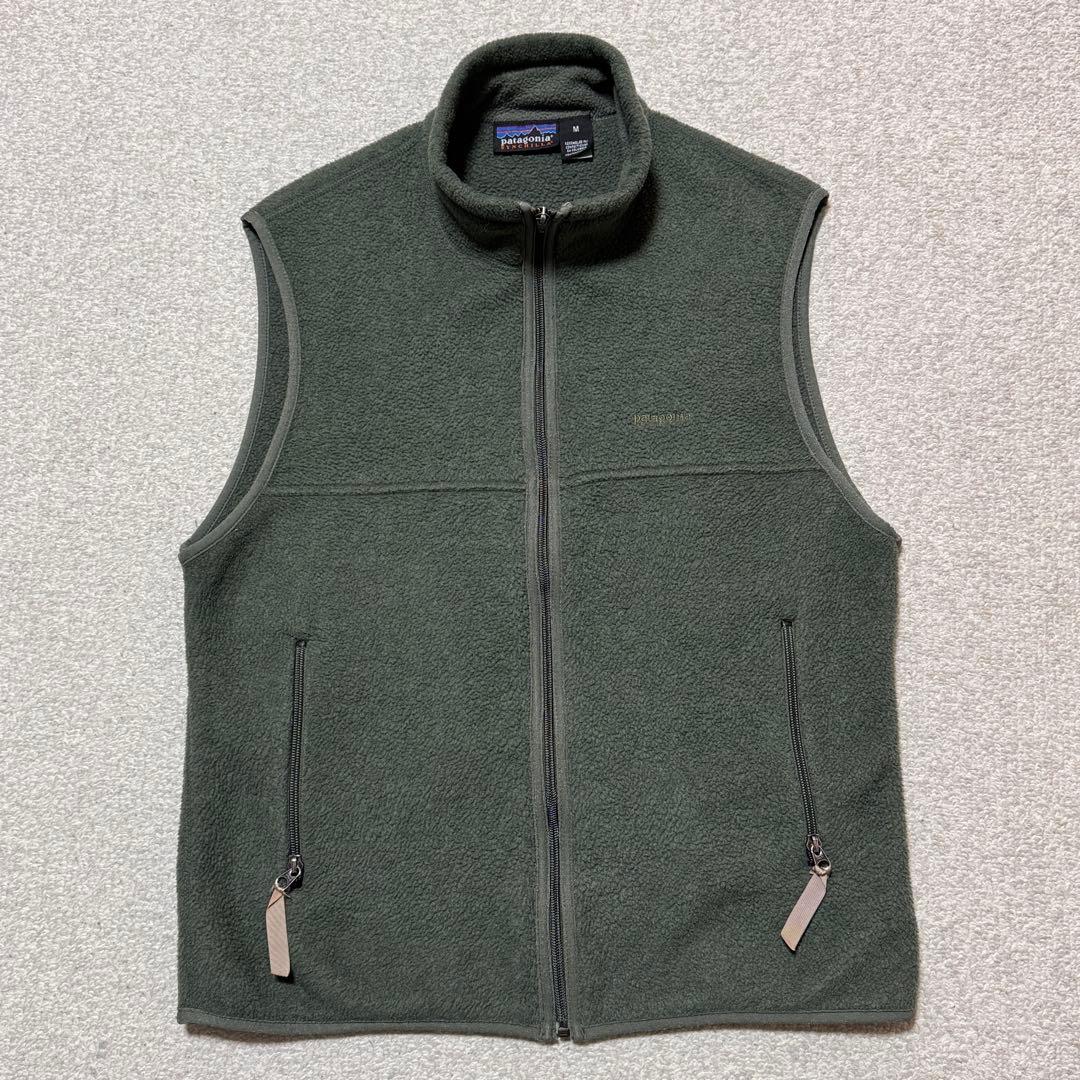 Patagonia Synchilla ベスト M カーキ グリーン mars