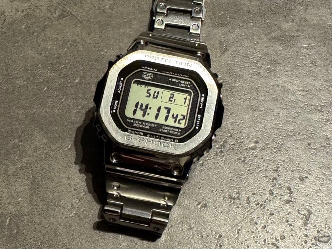 3*0様 GMW-B5000D-1JF フルメタル 5000シリーズ 電波タフソ